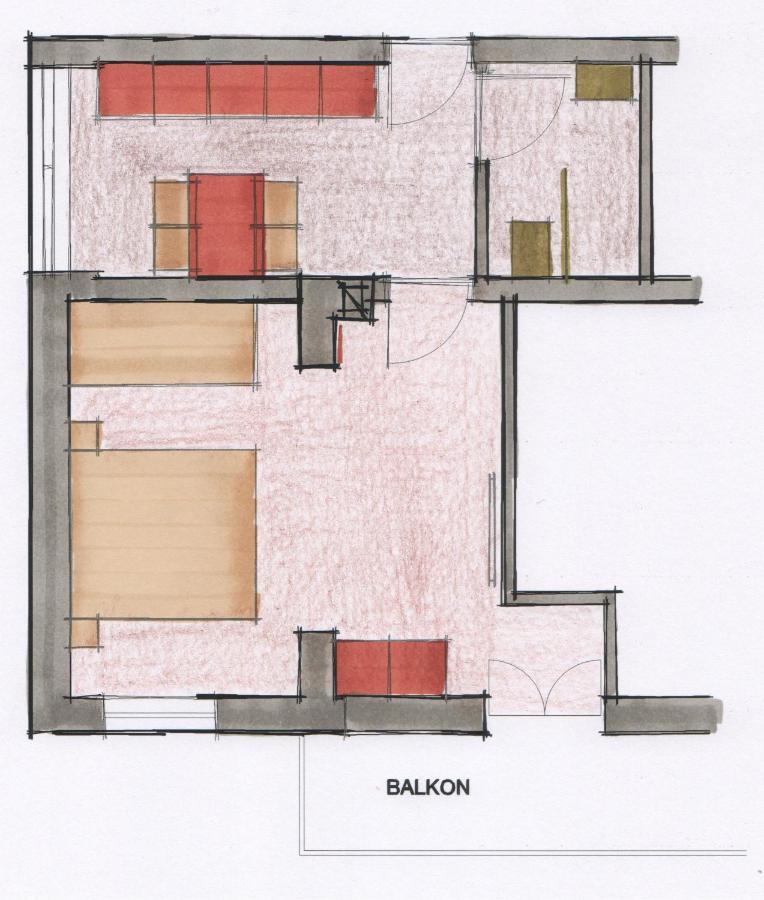 Haus Kargruber Apartman Santa Maddalena in Casies Kültér fotó