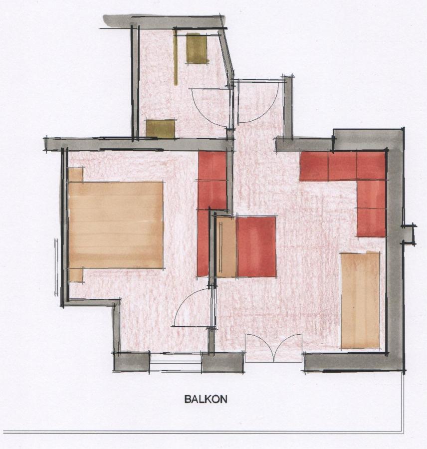 Haus Kargruber Apartman Santa Maddalena in Casies Kültér fotó